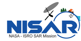 logo of NISAR Mission, a collaborative mission between NASA and ISRO