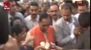 Gujarat Chief Minister Vijay Rupani voted for the Gujarat polls