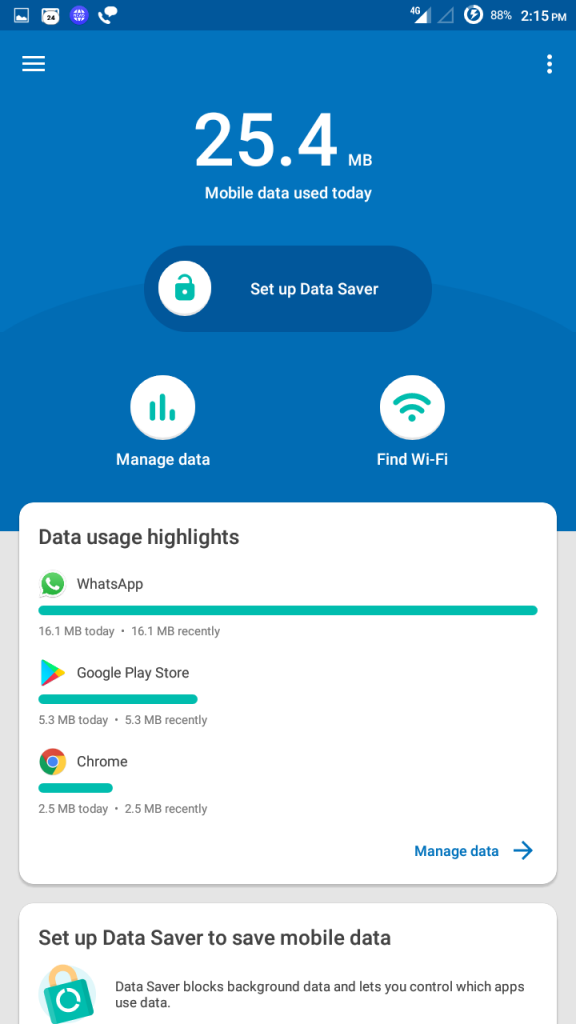 Installation Screenshots Datally Google’s New Data Saving App for Android - Welcome Screen-5 of Datally