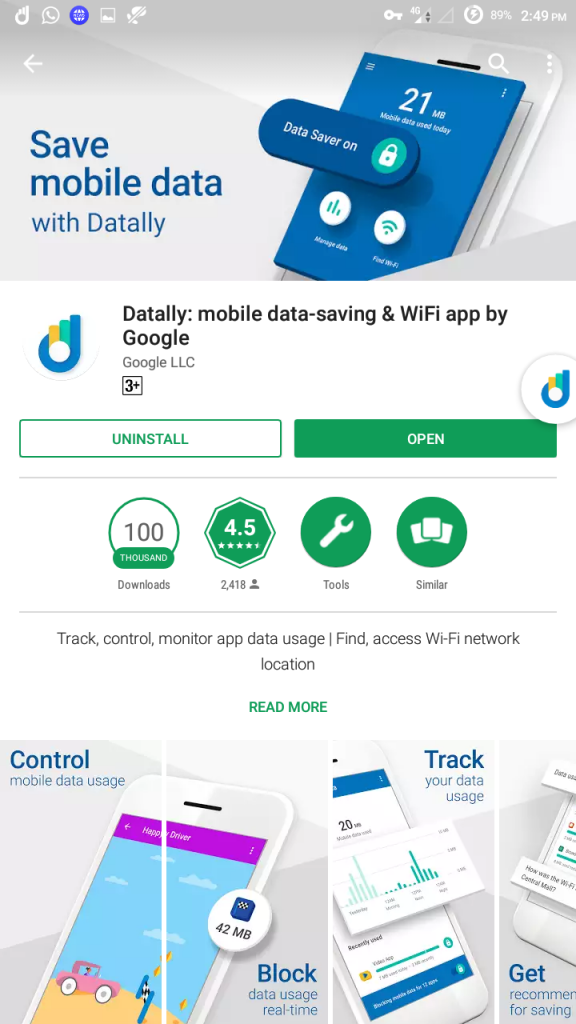 Datally All Info About Google S Data Saving App Vishesh Baat News