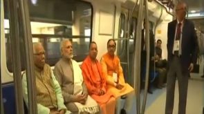 PM Modi inaugurates Magenta Line of Delhi Metro today Magenta Line, Delhi Metro, Narendra Modi, Botanical Garden metro station