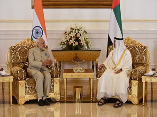 Modi in UAE, Modi UAE tour, Modi UAE, Modi in Abu Dhabi