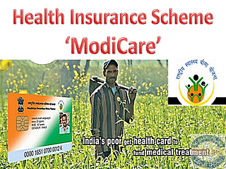 Health Insurance Scheme ‘ModiCare’ launch on Aug-15 or Oct-2 - Full Details, All Info
