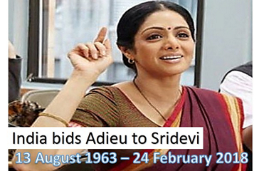 Sridevi, Bollywood, Boney Kapoor, India Sridevi-farewell-adieu-Feb-28-2018