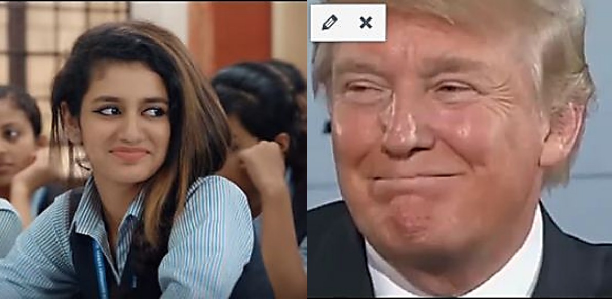 Here is a video that has gone viral on Whatsapp and in this video Trump is seen featuring as the actor.