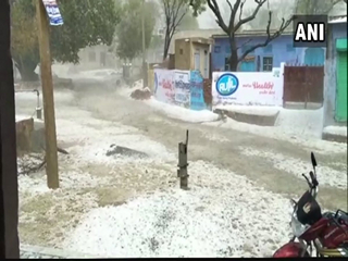 hailstorm, Sikar, Rajasthan