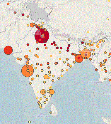 9 out of 10 people worldwide breathe polluted air