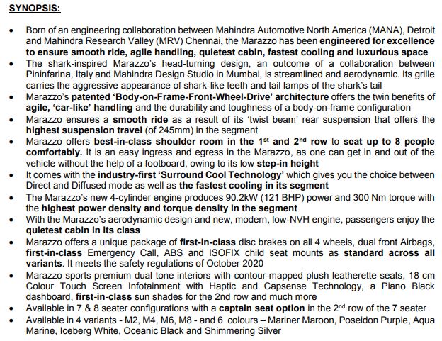 MahindraMarazzo-Synopsis-1