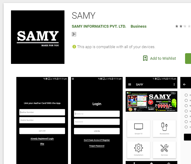 Samy-Smart-TV-Rs4999-Book-Now-Samy-App-