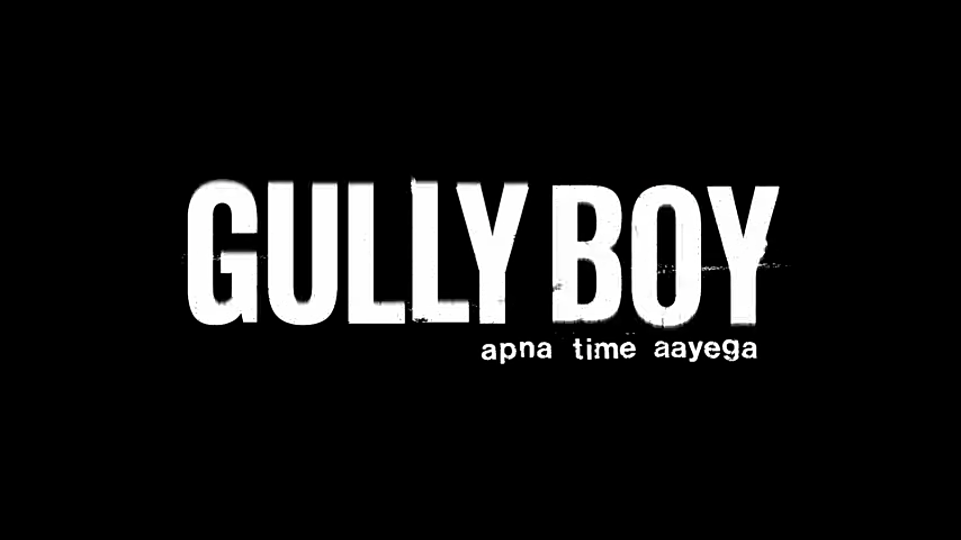 gully boy poster