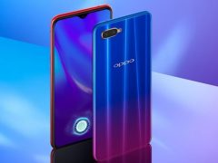 Oppo K1 with in-display fingerprint