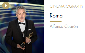 Oscars-Award-CINEMATOGRAPHY Roma