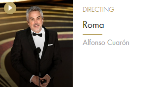 DIRECTING Roma
Alfonso Cuarón
