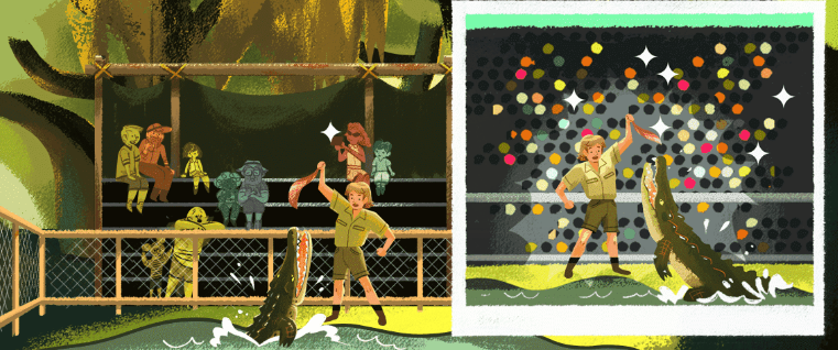 Steve Irwin 57 birthday Google Doodle