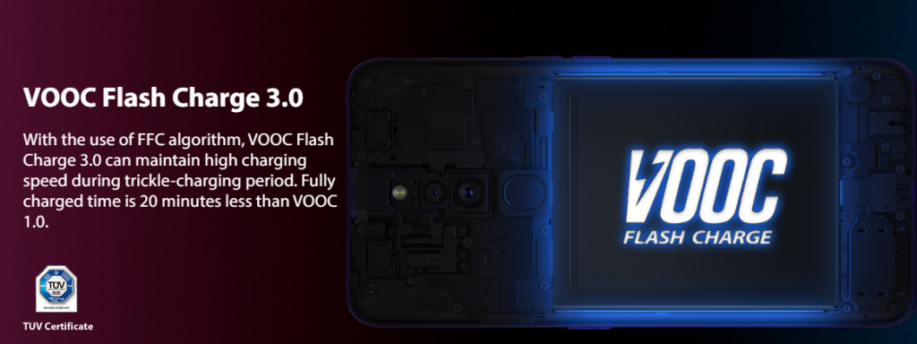 Instant Charging with VOOC Flash Charge 3.0