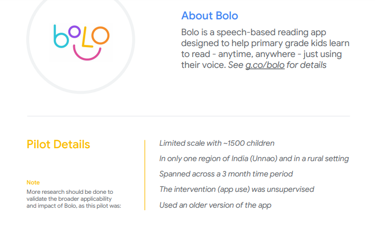 About Google Bolo