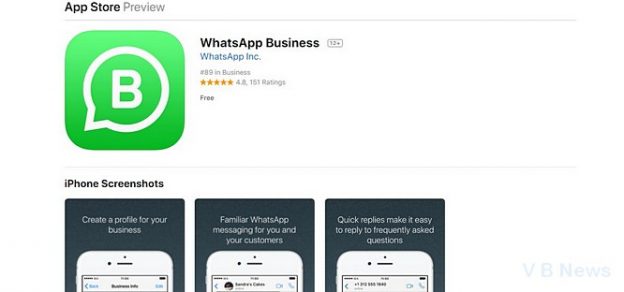 download whatsapp business for iphone