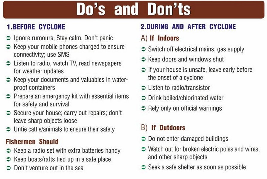 Vavy Cyclone Dos and Don'ts