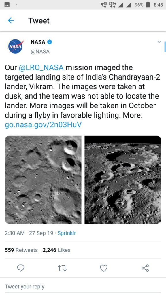 NASA-unable-to-locate-vikram-lander