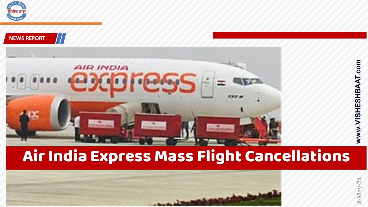 Air India Express Grapples with Mass Flight Cancellations Amid Crew Protest