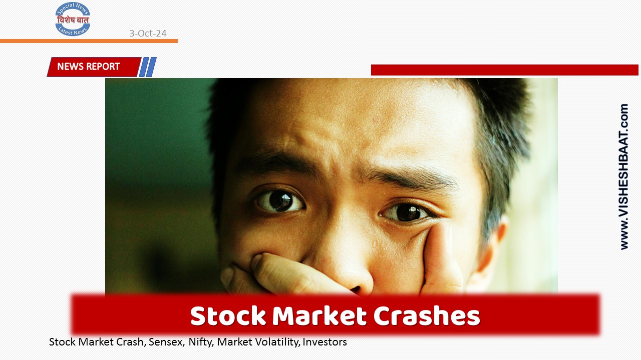 Stock Market Crash, Sensex, Nifty, Market Volatility, Investors